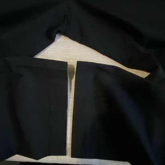 Eddie Bauer Mens Black Cotton Classic Fit Flat Front Office Casual Pant-34X32 - Picture 9 of 14